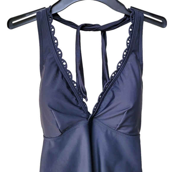 Fantasizer Halter Molded Cup One-Piece Swim Suit Size 8 - Picture 3 of 13